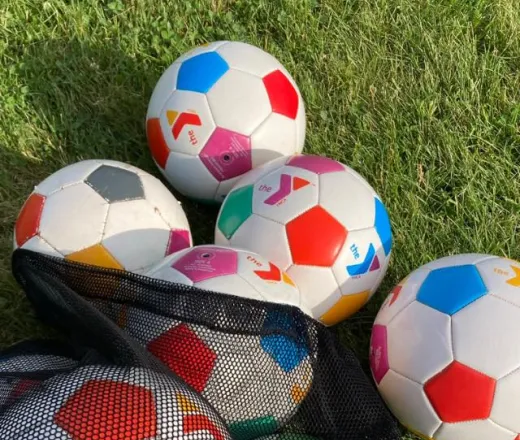 soccer balls